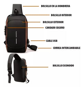 MOCHILA ANTIRROBO MAS SEGURA DEL MUNDO